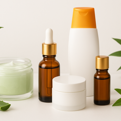 Colección Cuidado de la Piel Yarise Store: productos naturales premium incluyendo aloe vera, cremas hidratantes, aceites esenciales y protectores solares