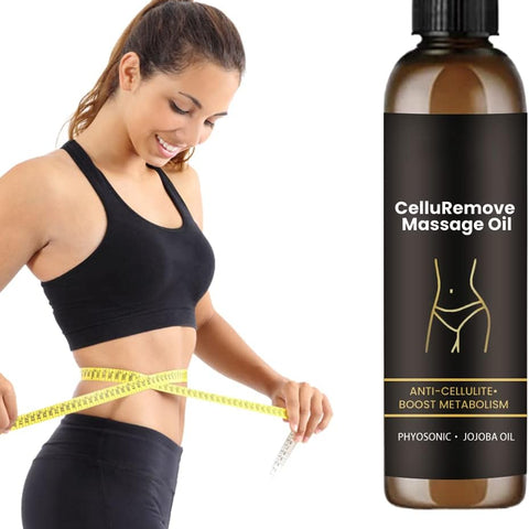Aceite De Masaje,Cell Remove Massage Oil,Anti Cellulite Body Massage Tightening Lifting Oil,Belly Button Slimming Essence,Fat Burning Massage Oil for Cellulite and Slimming