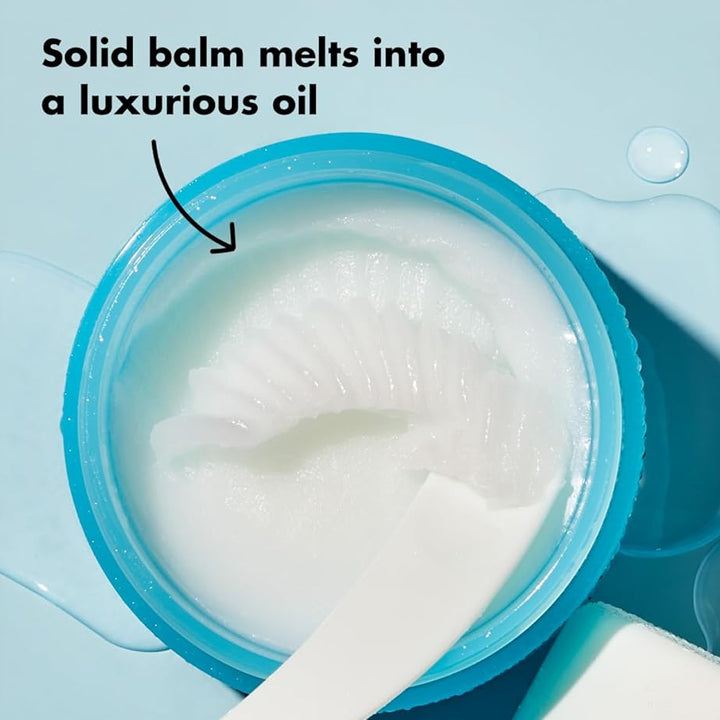 Holy Hydration! Bálsamo Limpiador De Maquillaje, Limpiador Facial Y Removedor De Maquillaje, Impregnado Con Ácido Hialurónico Para Hidratar La Piel, 2 Onzas