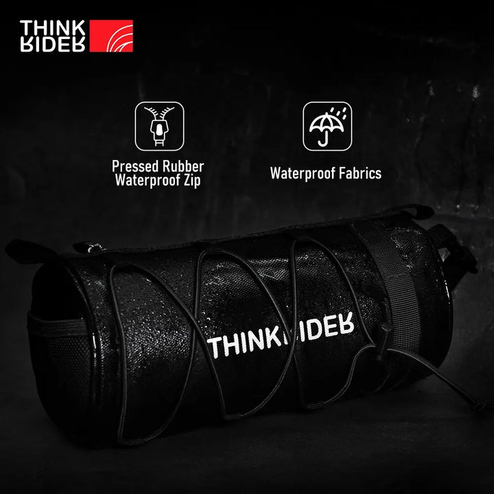 Bolsa ThinkRider 3 en 1 – Manillar, Cuadro y Hombro | Impermeable y Compacta