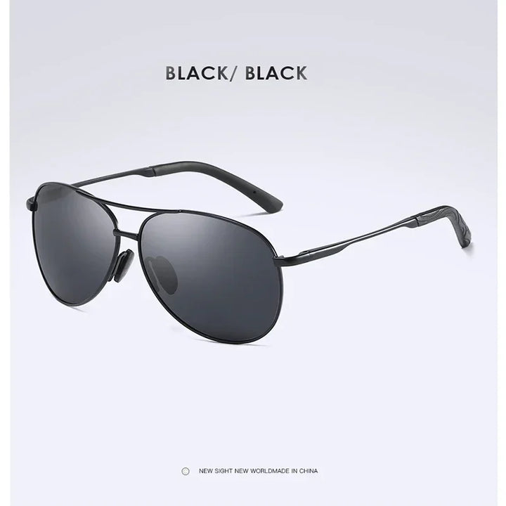Gafas de Sol AORON Polarizadas - Diseño Piloto Clásico con Marco Metálico | Unisex
