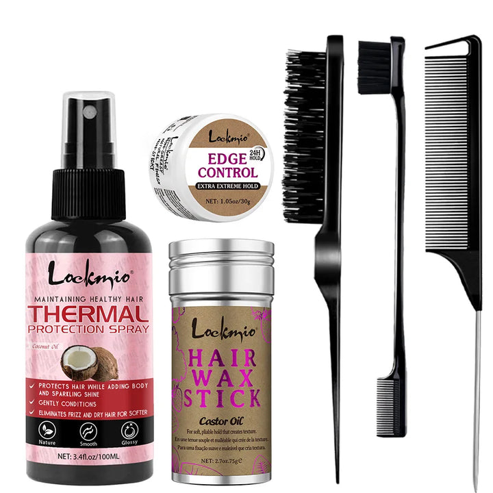 : Lockmio Spray Protector Térmico Premium con Aceite de Coco