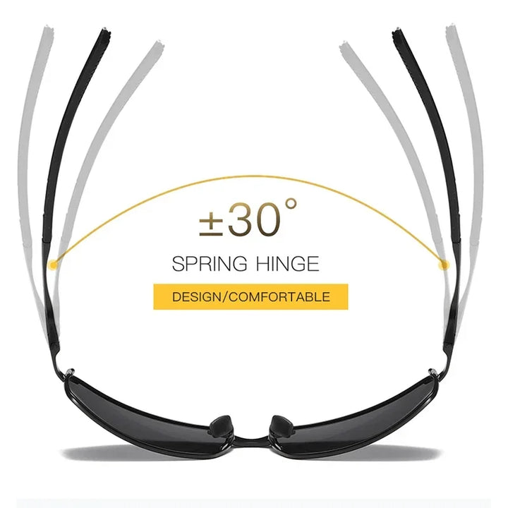 Gafas de Sol AORON Polarizadas - Diseño Piloto Clásico con Marco Metálico | Unisex