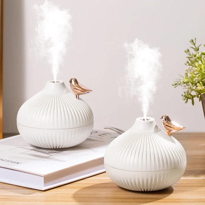 Humidificador USB Estilo Cebolla con Luz Nocturna Premium