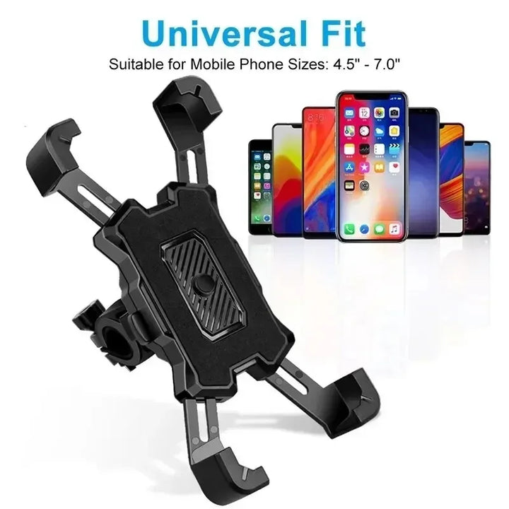 Soporte Premium KEFON para Celular - Rotación 360° Antideslizante Universal Bicicleta/Motocicleta"