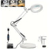 LUPA LED PROFESIONAL 10X - 72 Luces Ajustables + Soporte - ¡Precisión Perfecta para Soldadura y Belleza!