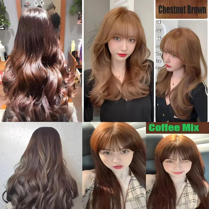 Champú Tinte Herbal 3 en 1 – Cubre Canas y Nutre el Cabello