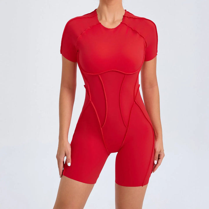 Mono Deportivo Premium "Goddess Fit"  Tecnología Sculpting  Manga Adaptable  Transformación Corporal