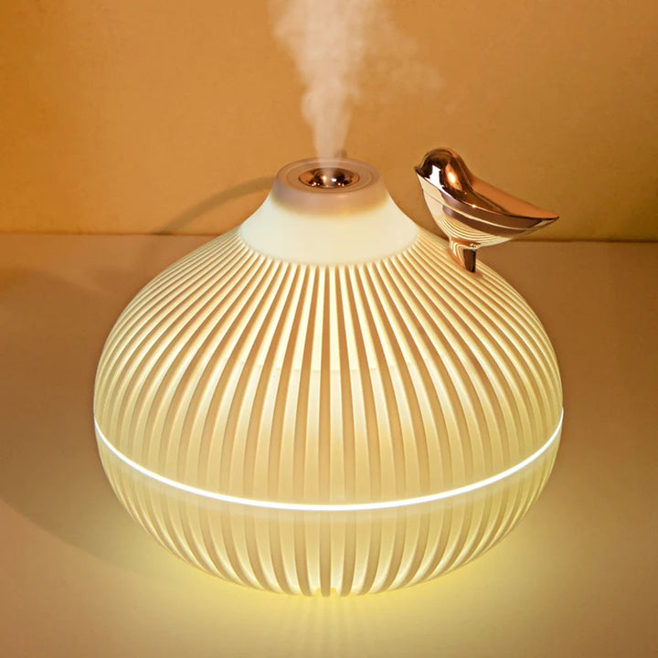 Humidificador USB Estilo Cebolla con Luz Nocturna Premium
