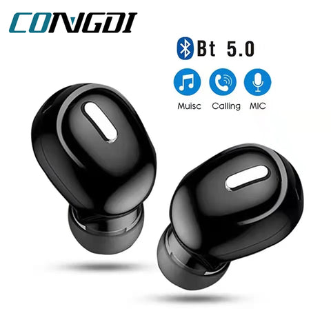 X9 Wireless Earphone Bluetooth-compatible 5.0 With Mic Single in-Ear Sports Headset For Xiaomi Huawei Stereo Sound Headphones