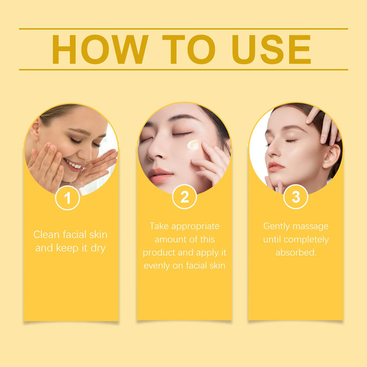 EELHOE Turmeric Cream Hydrating Face Tightening Repair Skin Facial Moisturizer Oil Control Vitamin C Brightening Face Cream 60g