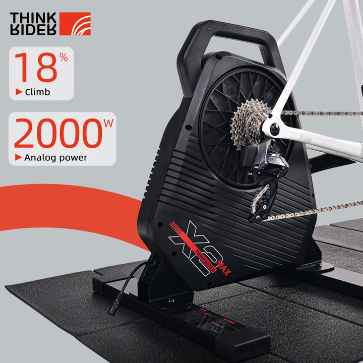 Bicicleta inteligente interactiva de interior ThinkRider X2 MAX - Incluye soporte para, table y celular, de bienvenida