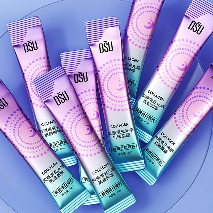 Mascarillas Faciales Nocturnas Antiarrugas (30 piezas) – Hidratación y Firmeza con Colágeno