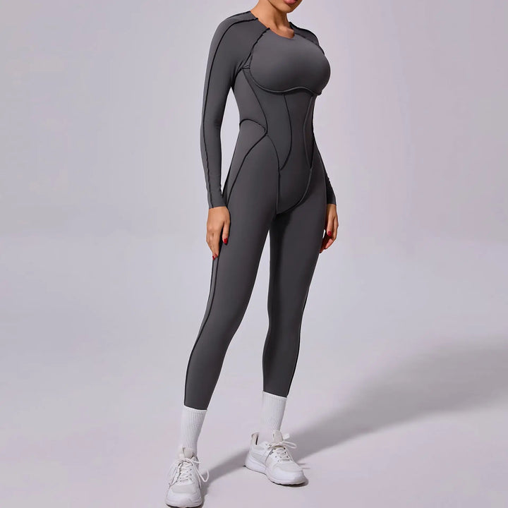 Mono Deportivo Premium "Goddess Fit"  Tecnología Sculpting  Manga Adaptable  Transformación Corporal