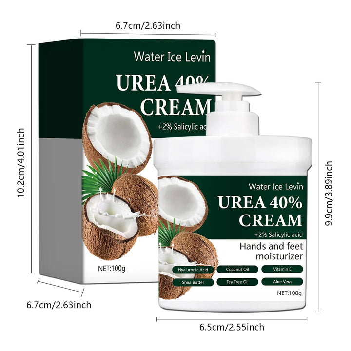 Crema de Urea 40% (100ml) - Mejora la Elasticidad y Firmeza de la Piel | Hidratación Profunda