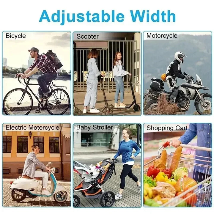 Soporte Premium KEFON para Celular - Rotación 360° Antideslizante Universal Bicicleta/Motocicleta"
