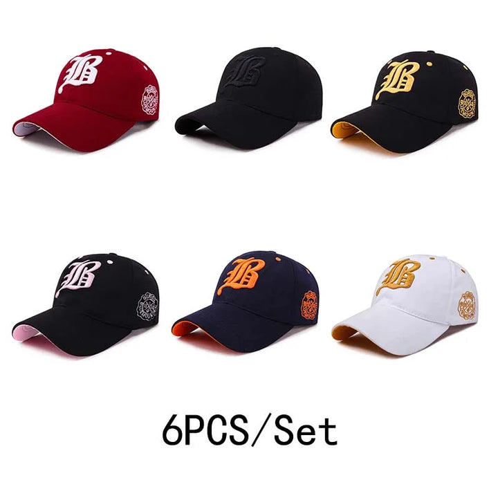 Gorra de Béisbol Premium 2025 - Algodón con Bordado para Hombre y Mujer - Estilo Hip Hop - Snapback Ajustable - Visera Deportiva -  Colores Exclusivos