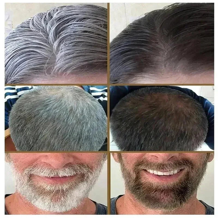 Champú Tinte Herbal 3 en 1 – Cubre Canas y Nutre el Cabello