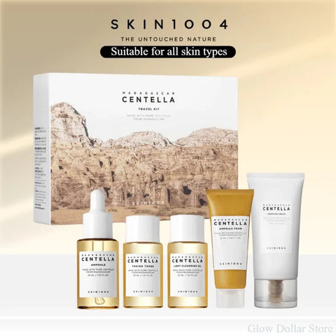 SKIN1004 Madagascar Centella Travel Kit – Rutina Facial Calmante 5 Pasos