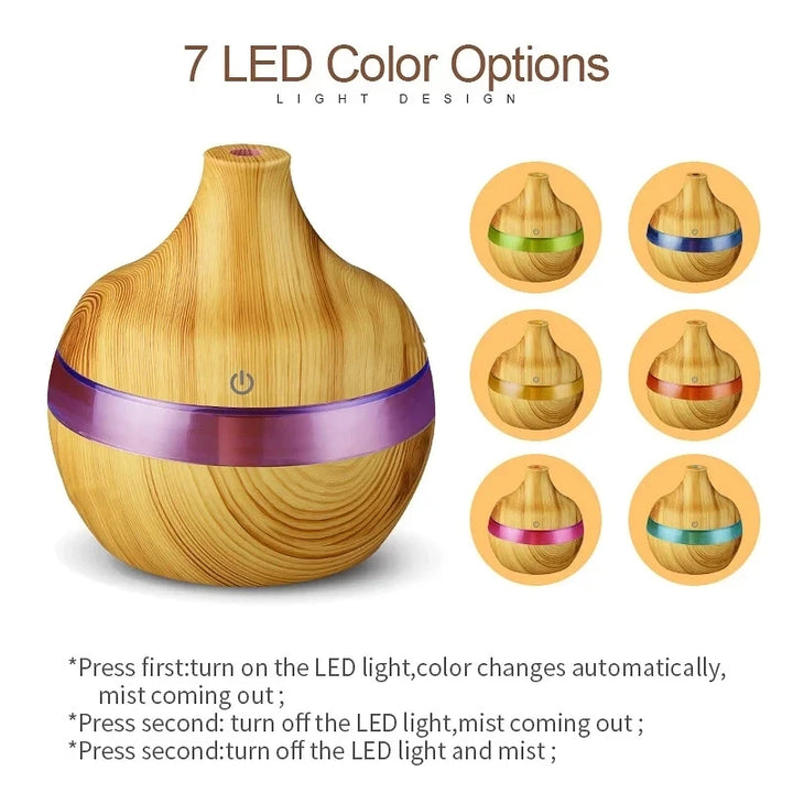 Humidificador Suncolourful electrico Premium Exclusivo - Lujo y Calidad Superior
