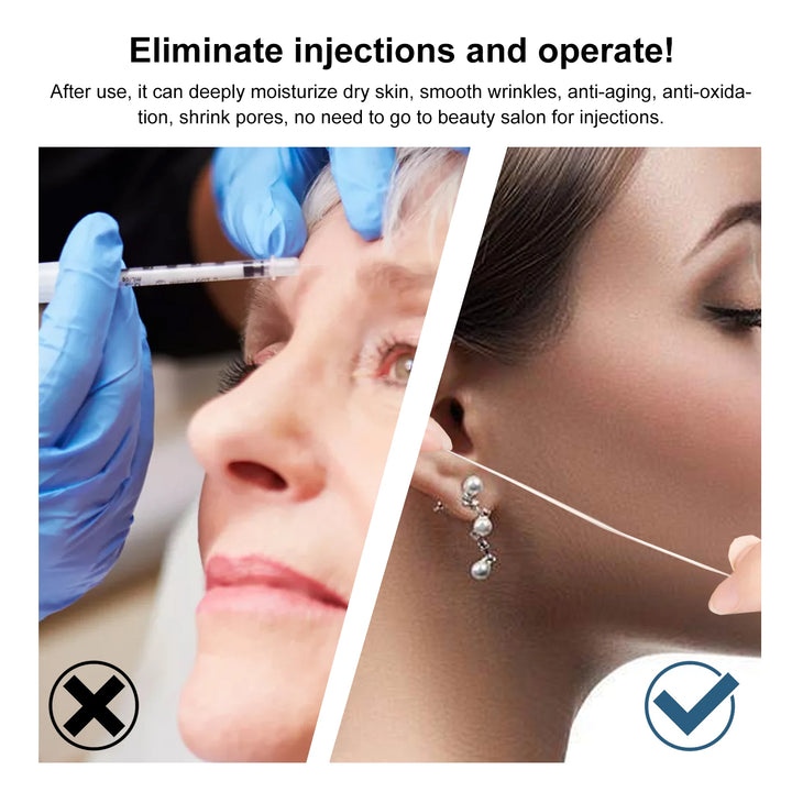 Hilos Faciales de Colágeno Dorado 60 pcs – Efecto Lifting Sin Agujas