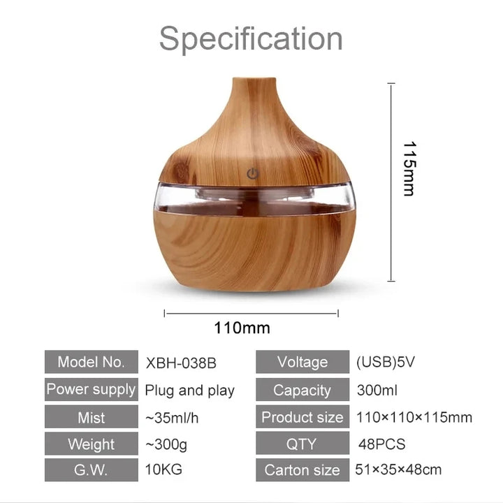 Humidificador Suncolourful electrico Premium Exclusivo - Lujo y Calidad Superior