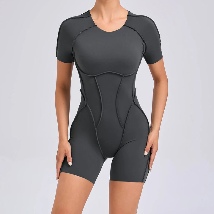 Mono Deportivo Premium "Goddess Fit"  Tecnología Sculpting  Manga Adaptable  Transformación Corporal