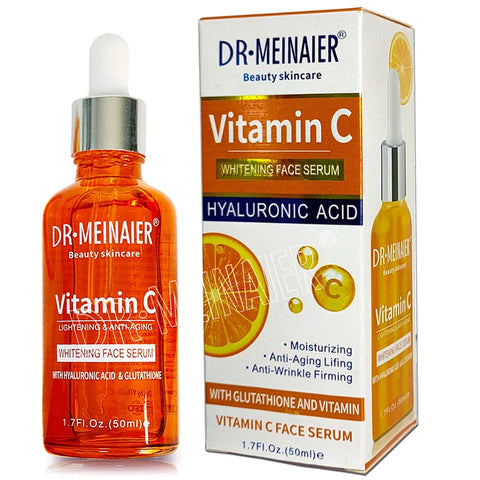 Sérum Facial Vitamina C 20% - Antiedad, Iluminador e Hidratante con Ácido Hialurónico