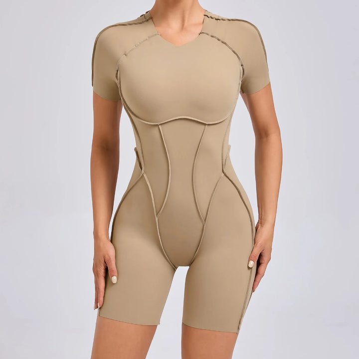 Mono Deportivo Premium "Goddess Fit"  Tecnología Sculpting  Manga Adaptable  Transformación Corporal