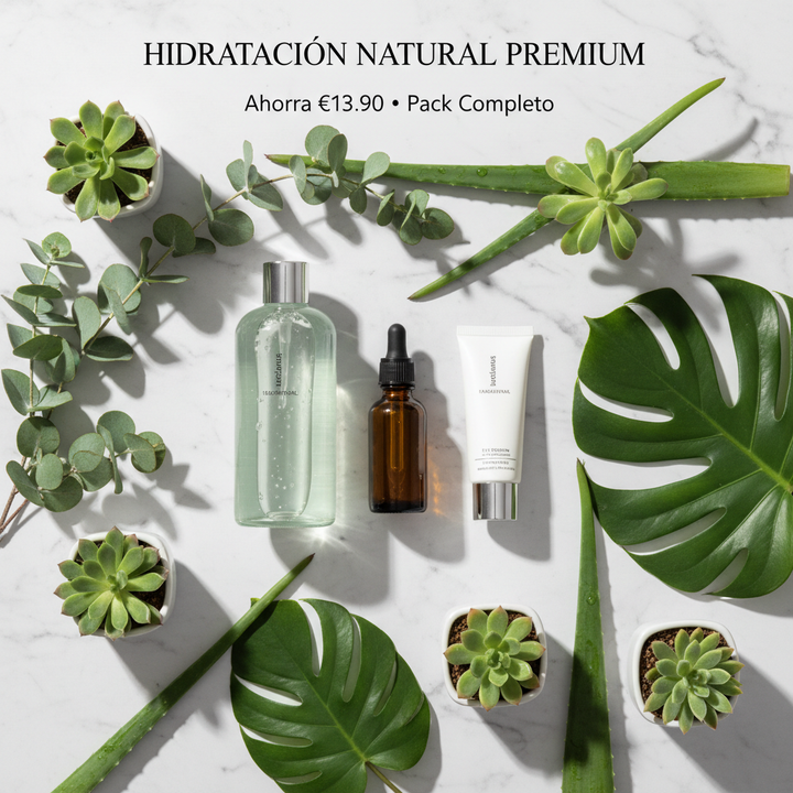 Pack Hidratación Premium - Con Plantas Naturales